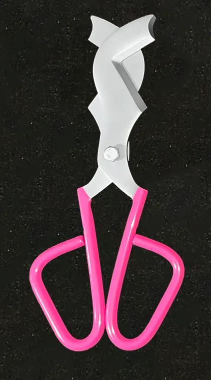 Large Diamond Shears with pink handles