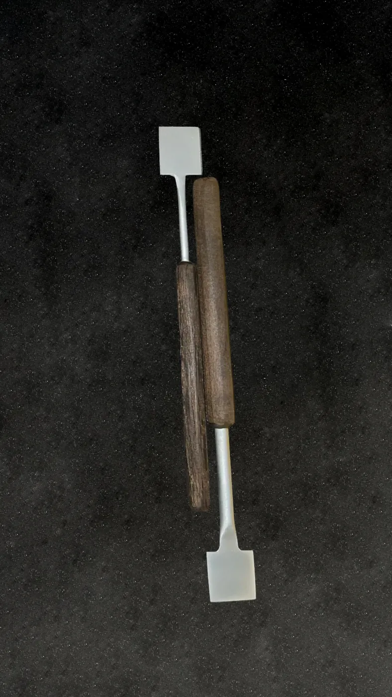 Wood Handle Steel Micro Paddle