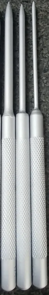 Straight Reamers in small, medium, and large sizes